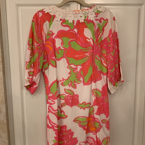 Lilly Pulitzer embroidered trim dress - Picture 5 of 8